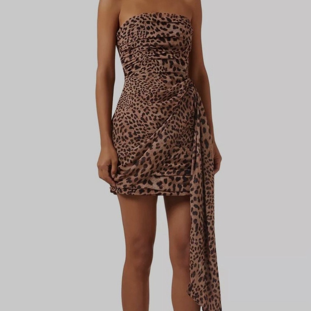 NWT Misha Brown Tova Mini Dress